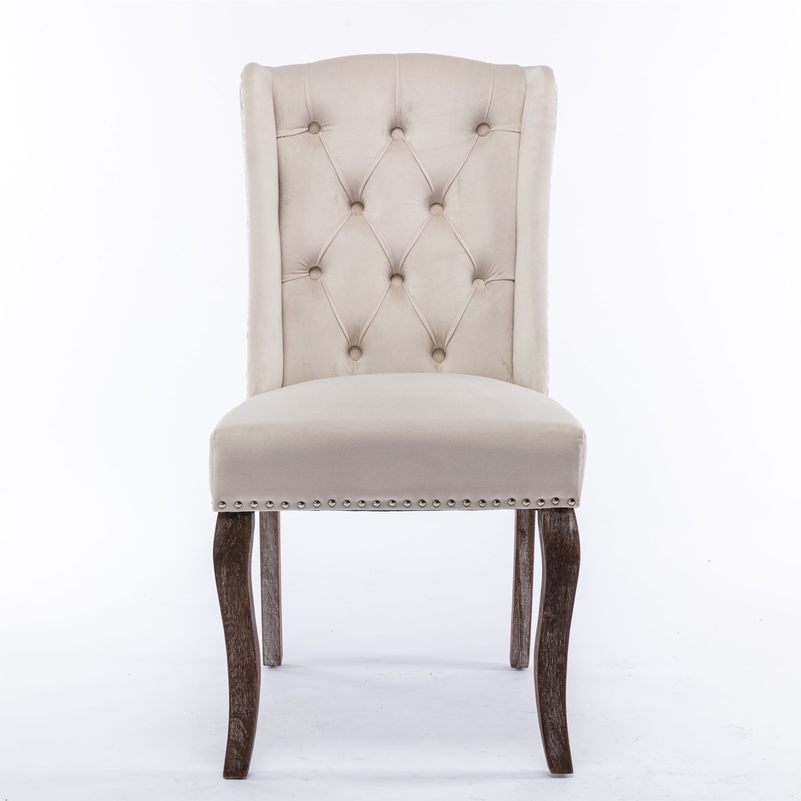 Docooler Dining Chair，Traditional Tufted Upholstered America Luxury