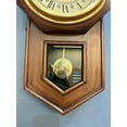 thumbnail image 3 of Jefferson & Smith Vintage Wooden Wall Clock with Pendulum – Antique Victorian Style, Silent Quartz Movement, Roman Numerals, Decorative Home & Office Clock, 3 of 4