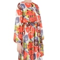 thumbnail image 4 of Floral - Crew neck - Fully Lined - Modest Dress - Benin, 4 of 5