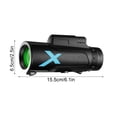 thumbnail image 3 of Monocular Fnyoxu, telescopio monocular 12X50, cámara para teléfono, visión diurna y nocturna baja, monocular alto, 3 of 8