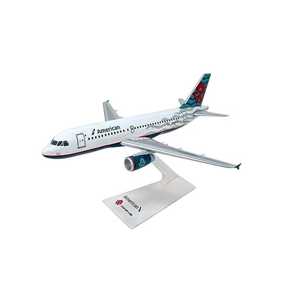 Flight Miniatures Americanamerica West A319100 Airplane Miniature Model Plastic Snap Fit 1200 Part# Aab31900H012