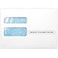 thumbnail image 2 of LUXPaper Double Window Tax Envelopes | Form W-2/1099 | Document Enclosed | Security Tint | 5 3/4" x 8" | White | 24lb. Text | 500 Qty, 2 of 4