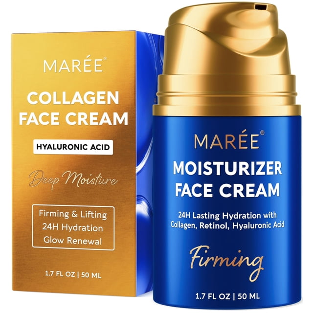 Hidratante facial MAREE con colágeno, retinol y ácido hialurónico 50 ml