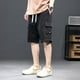 thumbnail image 1 of Pantalones cortos de verano para hombre, holgados, de talla grande, estilo coreano, de moda, informales, para uso exterior, 1 of 5
