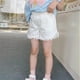 thumbnail image 4 of 2 uds. Pantalones cortos ligeros para niñas, pantalones cortos informales holgados de moda, pantalones cortos cómodos con cintura elástica, 4 of 5