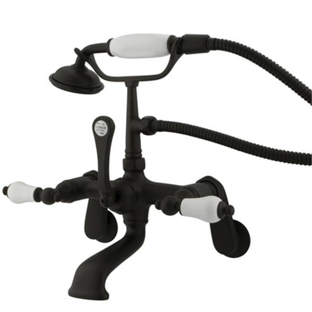 Clawfoot Remplisseur de Baignoire avec Douchette - Finition Bronze Huilé