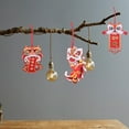 thumbnail image 3 of OULII 12 Pcs Décorations de Printemps en Papier Rouge pour Bureau, 3 of 8