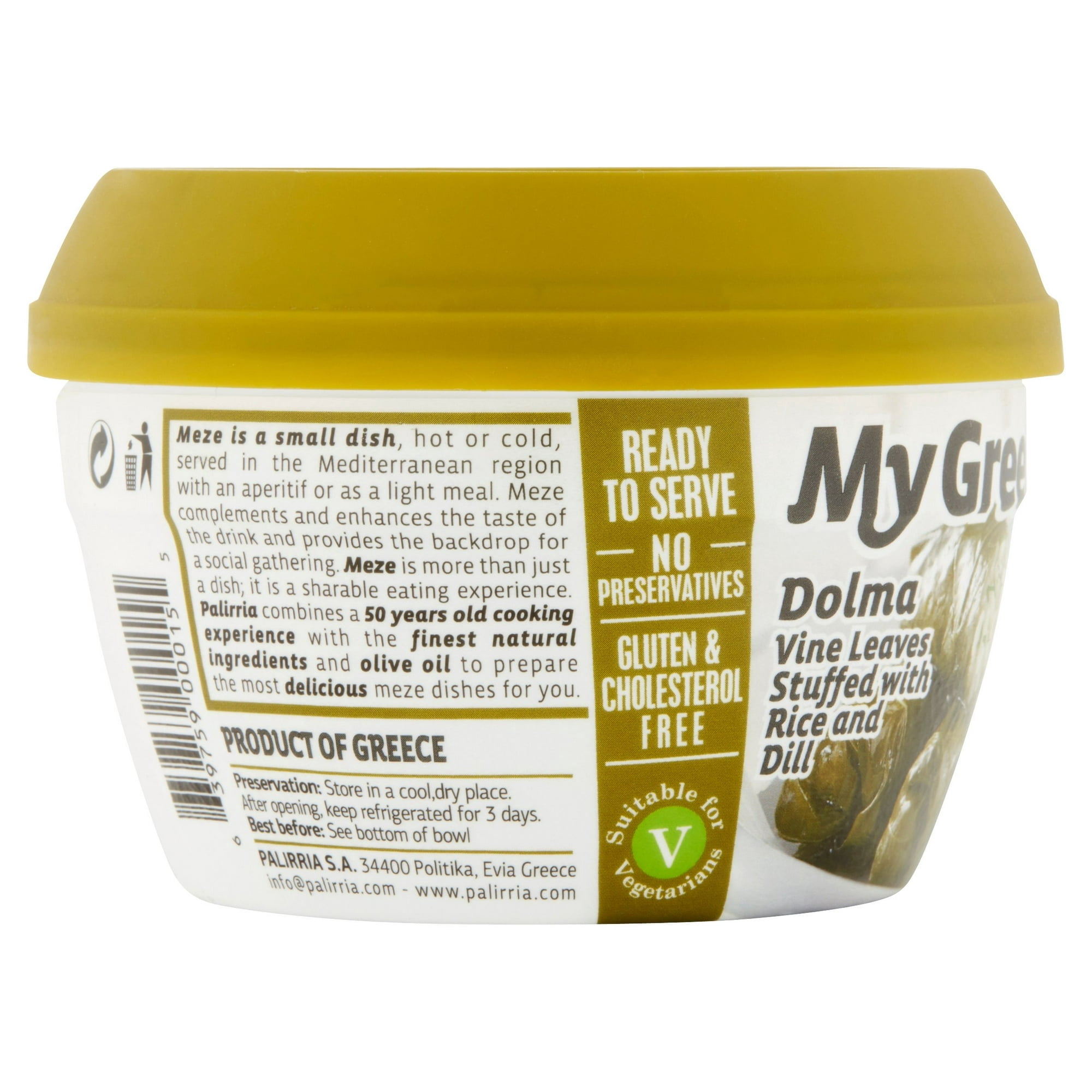 PALIRRIA, MEZE DOLMA, 10 OZ, (Pack of 6)