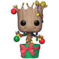 thumbnail image 2 of Figura coleccionable Groot Funko Pop Marvel Holiday Guardianes de la Galaxia Multicolor, 2 of 2