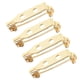 thumbnail image 1 of 100/50/30 pta/oro tón DIY pinza para el pelo broche Pin trasero cierre de seguridad 15mm 30mm Zulema  Broche pin broche trasero, 1 of 8
