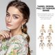 thumbnail image 4 of FENGGUIQU 1Par Aretes Geométricos Beige Con Borla Para Mujer Perfectos Para Banquetes Y Eventos Especiales, 4 of 5