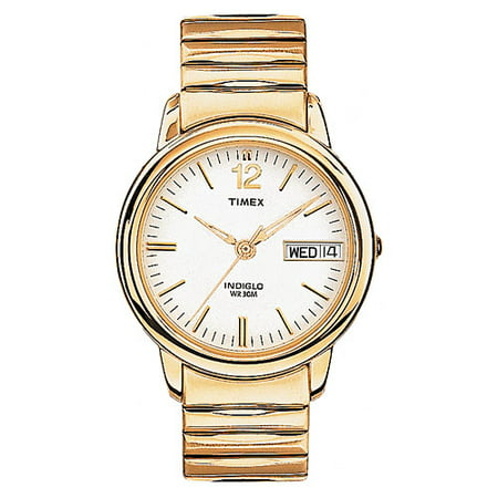 Timex Men's Chambers Street Watch, Gold-Tone Stainless Steel Expansion Band