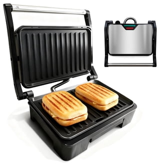 キッチン家電 sandwich machine Elite Cuisine ESM5702 Sandwich Maker, Stainless-Steel Black