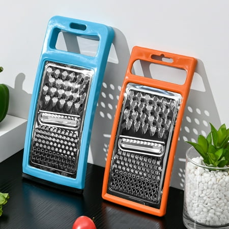 

Bigstone Vegetable Grater Food Grade Rust-proof Stainless Steel Multifunctional Handheld Vegetable Grater Slicing Tools for Home