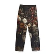 thumbnail image 3 of Lsque Vintage Floral Vase A Print Men's Pajama Pants, Lounge Pant - Comfortable Home Wear,Elastic Waistband, Stylish Design-Large, 3 of 9