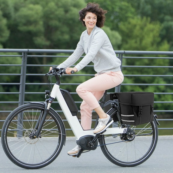 Bike Rack Bag for Outdoor Cycling Large Capacity Bicycle Trunk Pannier Multipurpose Strong Load Bearing Bike Rear Seat Bag for Mountain Bikes Motorcycles