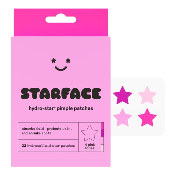 Starface Hydro-Star® Pink Pimple Patches - 32 Count