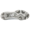 thumbnail image 3 of New Balance Womens FUSEv5 Low Metal Softball Cleats White/Grey 7.5, 3 of 6