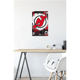 thumbnail image 5 of NHL New Jersey Devils - Maximalist Logo 23 Wall Poster, 14.725" x 22.375", 5 of 5