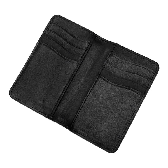 OULII 10Pack Portable Wallet Black Multi Pocket Design Durable Unisex Purse for Storage