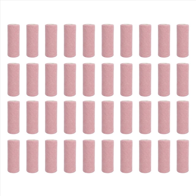 2X Toallitas de Limpieza Reutilizables, Rollos de Toallas de Microfibra para el Hogar, Trapos para Platos, Reemplazo de Toallas de Papel para Lavar, Color Rosa