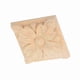 thumbnail image 3 of Lot de 4 appliques à carreaux sculptées non peintes pour décoration de meubles (A), 3 of 4