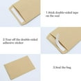 thumbnail image 3 of Rongmo Self-Adhesive Coin Envelopes, Mini Paper Bags, Kraft, 120 Count, 3 of 5