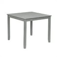 thumbnail image 5 of Cterwk Square Dining Table for 4 Person, Wooden Dining Desk for Living Room, Dining Room, Gray(Only Table), 5 of 6