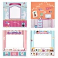 Olivia's Little World Classic Convertible Play House (4 in 1) Dollhouse ...