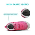 thumbnail image 3 of DREAM PAIRS Boys Girls Fashion Hiking Shoes Non-Slip Outdoor Walking Trekking Sneakers KFS212 ROSE/RED Size 8, 3 of 5