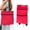 Red58, variant on 1PC 2 in 1 Lightweight Collapsible Shopping Cart, Foldable Cart Shopping Bag with Wheels, Reusable Grocery Bags, Travel Bag for Home, Kitchen