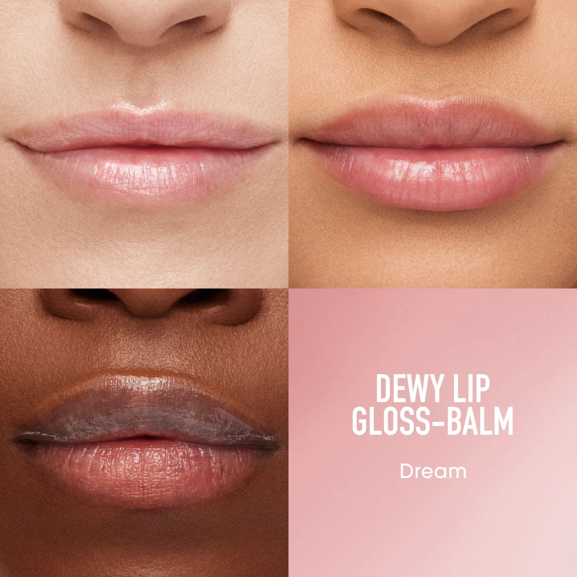 bareMinerals Dewy Lip Gloss-Balm, Lip Gloss, Dream, 0.1 oz