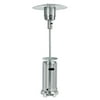 AZ Patio Tall Stainless Steel Propane Outdoor Wheeled Patio Heater with Table