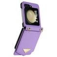 thumbnail image 3 of for Samsung Galaxy Z Flip 6 Case with Card Slots Crossbody Wallet Case with Adjustable Strap Make-up Mirror Luxury PU Leather Protective Flip Phone Case for Samsung Galaxy Z Flip 6 Women Girls, Purple, 3 of 11