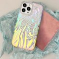 thumbnail image 3 of Fashion Gradient Bling Glitter Laser Water Ripple Phone Case Compatible with iPhone Case (Colorful,iPhone 13 Pro Max), 3 of 6