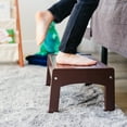 thumbnail image 2 of Wildkin Slatted Step Stool - Espresso, 2 of 6