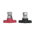 thumbnail image 1 of Power Distribution Studs Terminal Kit, Insulated Wear Resistant Durable Red And Black Battery Junction Posts  For Refitting Cars, 1 of 8