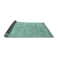 thumbnail image 2 of Ahgly Company Indoor Rectangle Solid Light Blue Modern Area Rugs, 3' x 5', 2 of 4