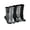 Stripes, variant on Genuine Dickies Women's Dri-Tech Dot, Color Block Asst Crew Socks, 5-Pack