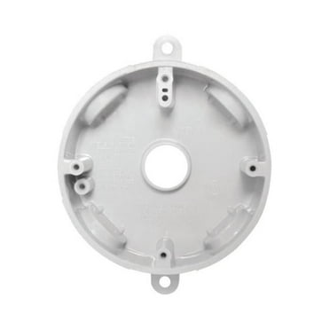 14130WH Round Box Cover  5.5 x 5.31 in.
