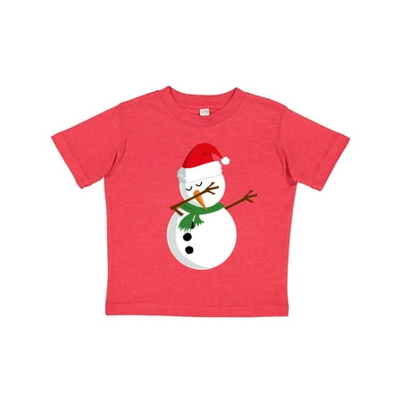 

Inktastic Dabbing Snowman Gift Toddler Boy or Toddler Girl T-Shirt