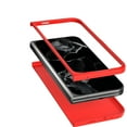 thumbnail image 3 of Design for Google Pixel 9 Pro Fold Case with Hinge Protection, Liquid Silicone Soft Gel Rubber Heavy Duty Shockproof Anti Scratch Cover Full Body Protective Phone Case,Red, 3 of 5
