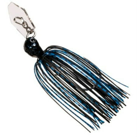 UPC: 0879044004523 | Z-Man CBSB12-06 Chatter Jack Hammer Stealthblade 1/2Oz Black Blue Fishing Lure