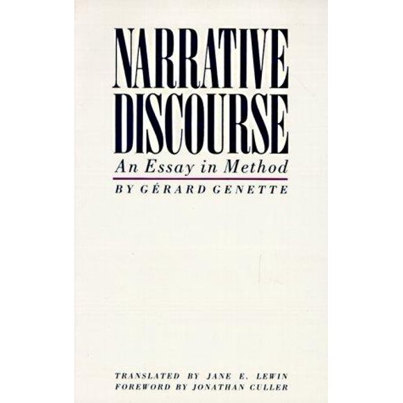 Narrative Discourse By Genette, Gerard/ Lewin, Jane E. (TRN)