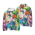 thumbnail image 2 of Unisex Men'S And Women'S Rugrats Hoodies 3d Fashion Digital Print Cartoon Pullover Hooded Sweatshirts With Pockets, 2 of 8