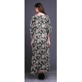 thumbnail image 4 of Bimba Floral Long Caftan Maxi Dress Beach Swimwear Cover up Womens Kaftan-S-L, 4 of 5