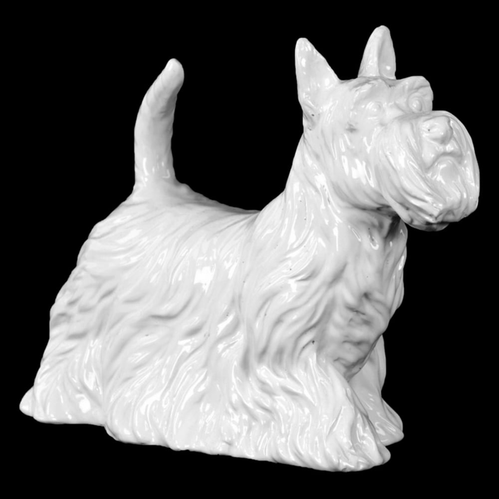 ceramic dog figurine