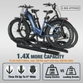 thumbnail image 3 of Young Electric Mate R Foldable Steel Hitch-Mount 2-Bike Rack, 200 lbs Capacity, 3 of 18