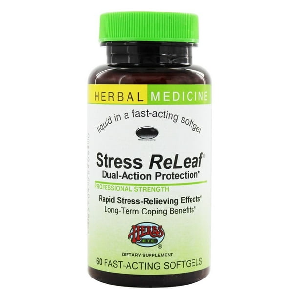 Herbs Etc. Stress Releaf 60 Sgels