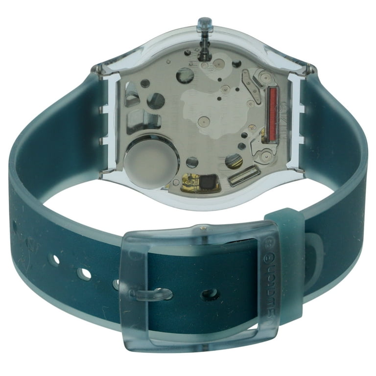 Swatch Dive In Blue Dial Blue Silicone Ladies Watch SFS103